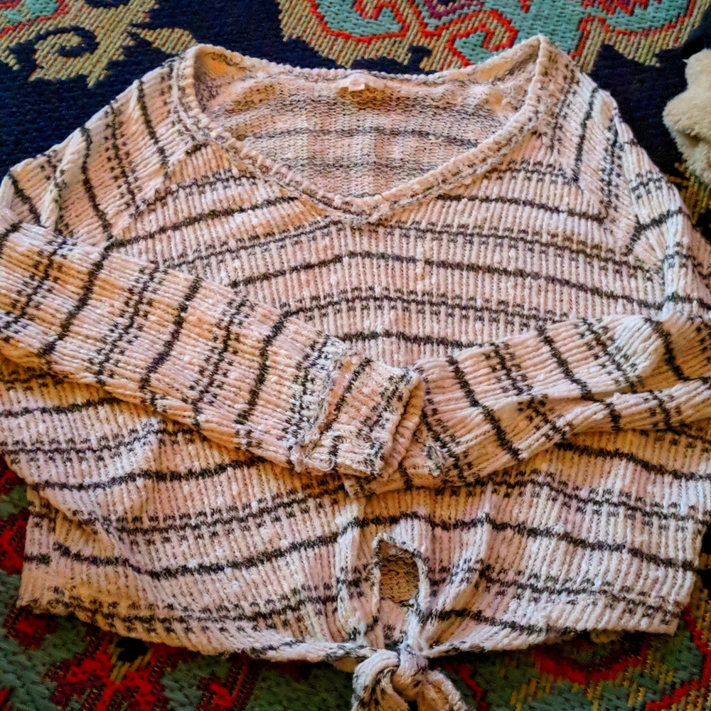 Off the shoulder altered state sweater